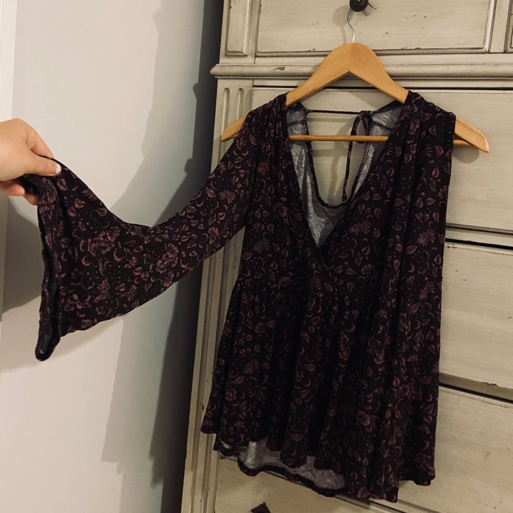 AEO Long sleeve, Open shoulders & Tie back